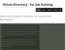 Tablet Screenshot of illinois-directory.net